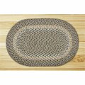 Capitol Earth Rugs Blue-Natural Jute Braided Rug 02-005